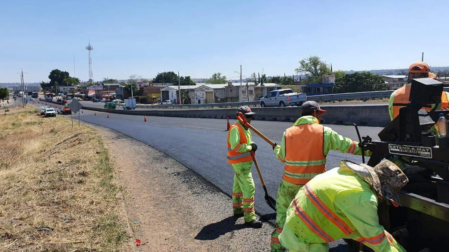 Conservación tramos carreteros en Jalisco